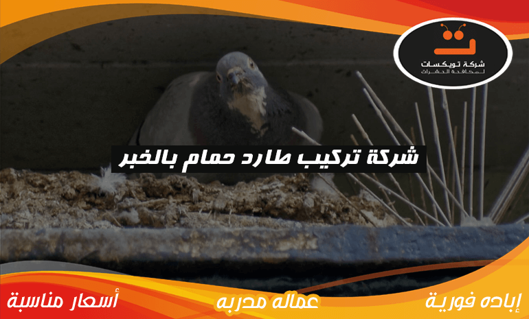 شركة تركيب طارد حمام بالخبر
