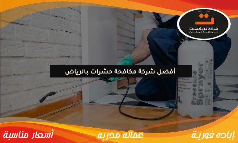 أفضل شركة مكافحة حشرات بالرياض