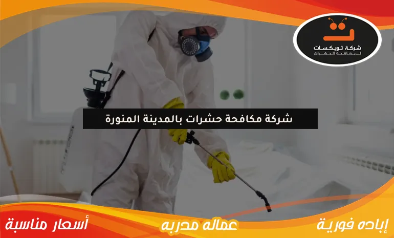 شركة مكافحة حشرات بالمدينة المنورة