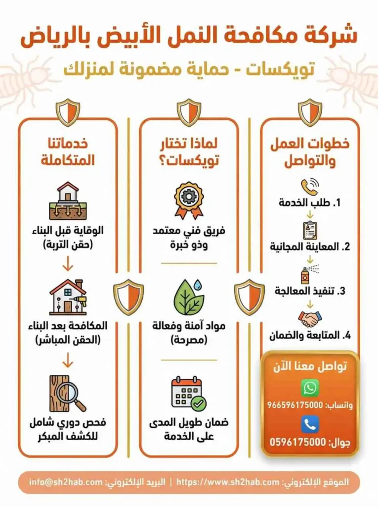شركة مكافحة النمل الابيض بالرياض